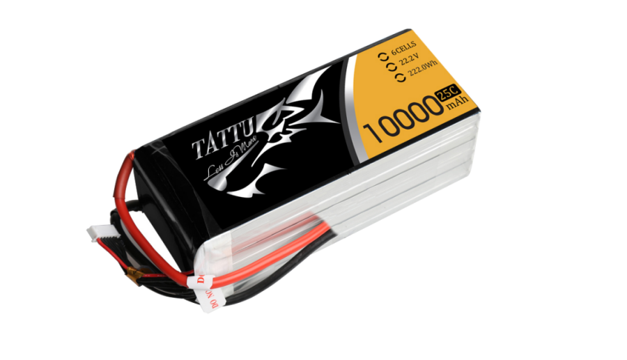 TATTU 10000mAh 25C 22.2V 6S1P