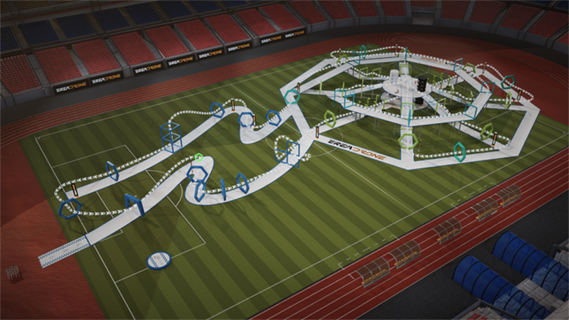 2024世界無(wú)人機(jī)錦標(biāo)賽賽道示意圖
